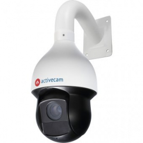 Скоростная поворотная 4Мп IP-камера ActiveCam AC-D6144IR10 с оптикой x30, ИК-подсветкой и PoE+