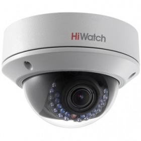 Бюджетный вандалостойкий IP-купол HiWatch DS-I128 с вариофокальным объективом