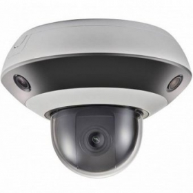 Панорамная IP-камера Hikvision DS-2PT3326IZ-DE3 с 3 сенсорами, PTZ-модулем ?4, ИК-подсветкой