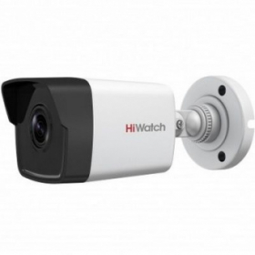 Цилиндрическая 4 Мп IP-камера HiWatch DS-I450 с ИК-подсветкой до 30 м