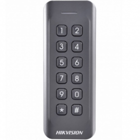 Считыватель EM-Marine карт Hikvision DS-K1802EK с механической клавиатурой