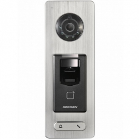 Терминал доступа Hikvision DS-K1T500SF: Fingerprint, кардридер Mifare, камера видеонаблюдения