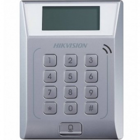 Терминал доступа Hikvision DS-K1T802M с встроенным считывателем Mifare карт