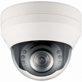 Купольная IP-камера видеонаблюдения Wisenet SND-7084RP с ИК-подсветкой и Motor-zoom