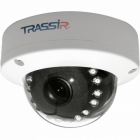 Компактная 4 Мп IP-камера TRASSIR TR-D3141IR1 (2.8 мм) с ИК-подсветкой